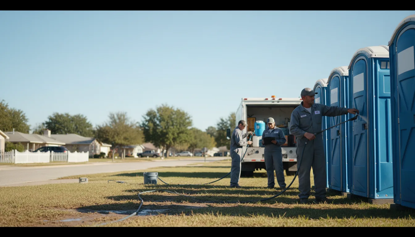 Long-Term Portable Toilet Rental in Rising Sun, IN near me